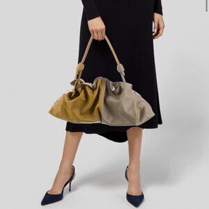 Loewe Flamenco Colorblock Napa Shoulder Bag